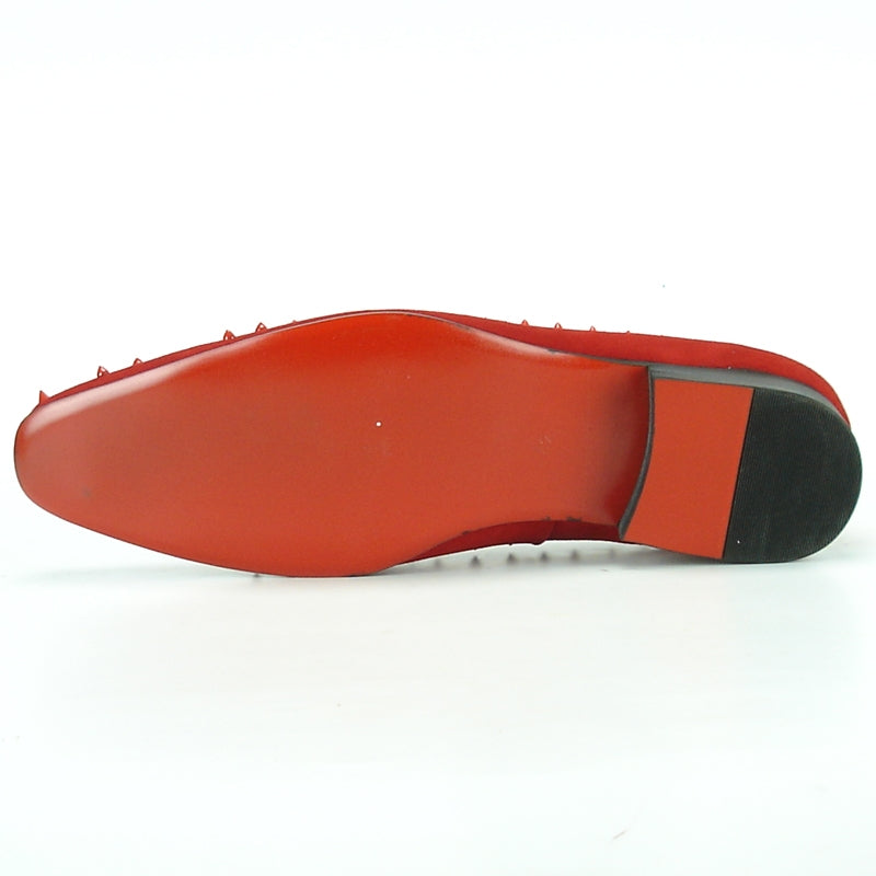 Fiesso FI-7107 Red Loafers