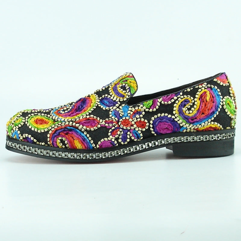 Fiesso FI-7118 Multi Color Loafers