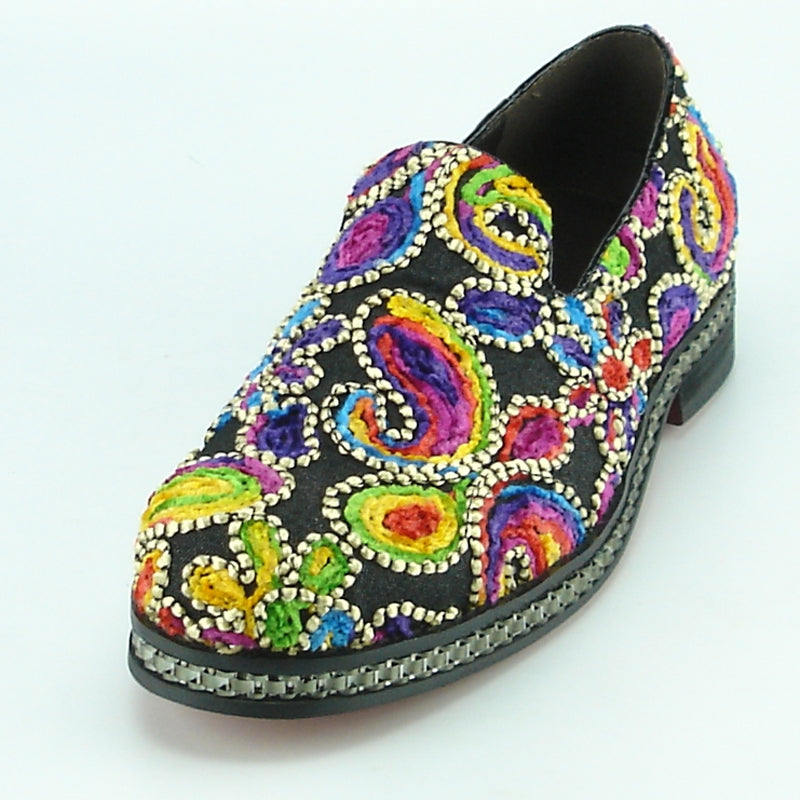 Fiesso FI-7118 Multi Color Loafers