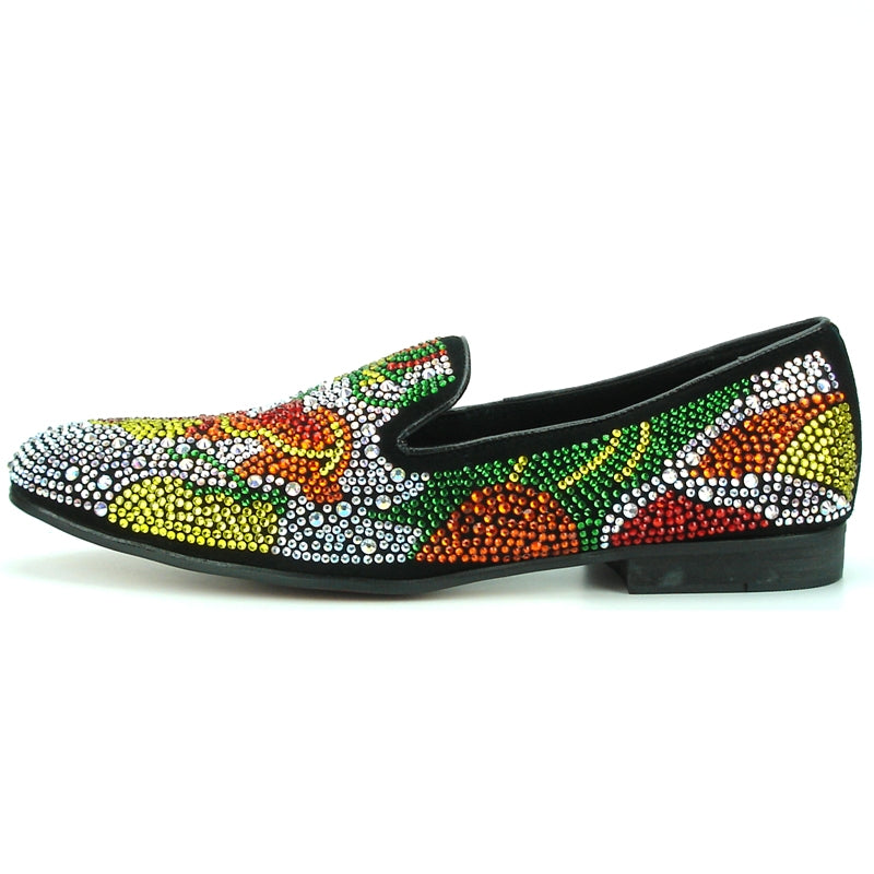 Fiesso FI-7137 Multi Color Loafers