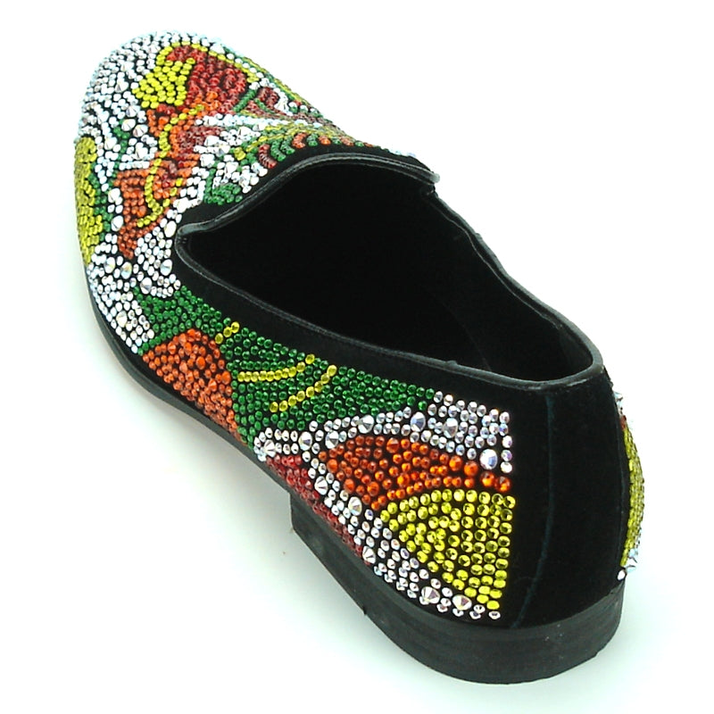 Fiesso FI-7137 Multi Color Loafers