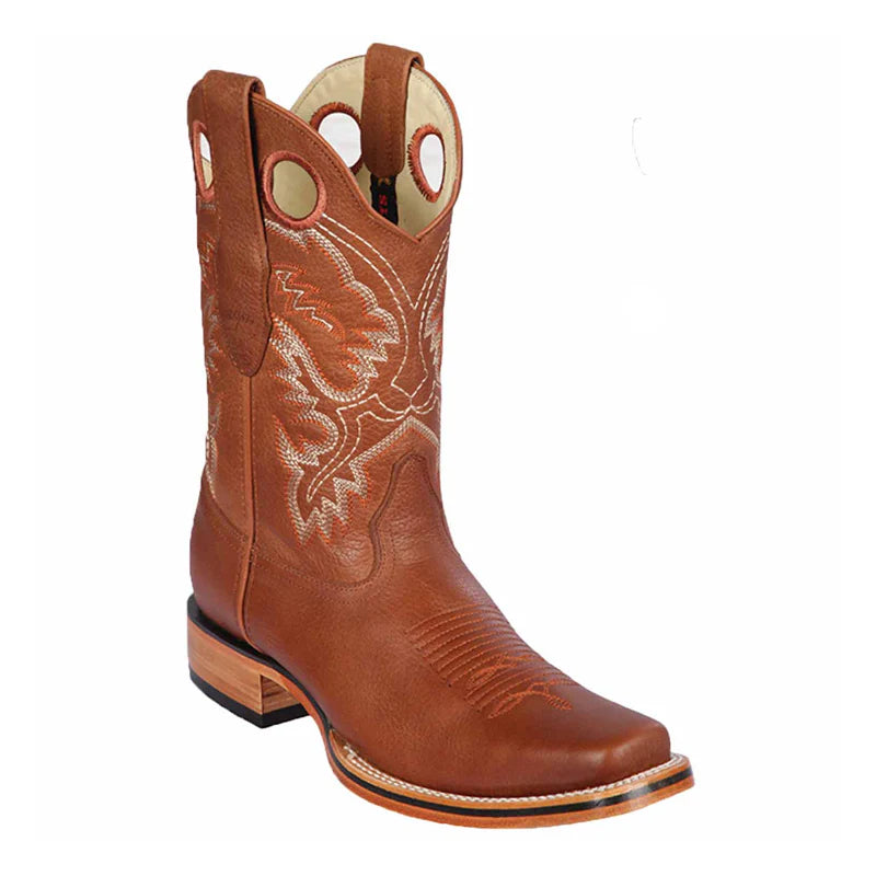 Los Altos 8122751 Men's Honey Genuine Grisly Rodeo Boots