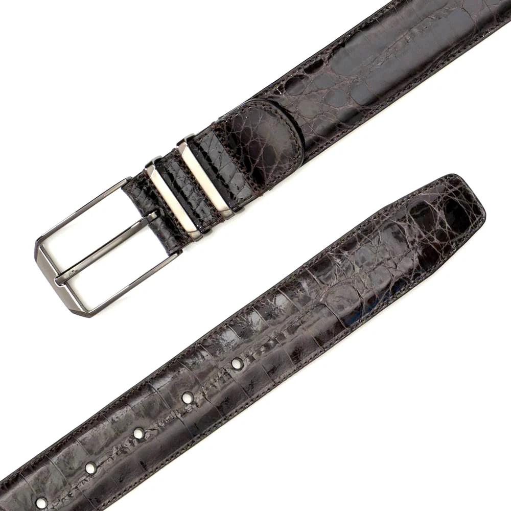 Mezlan AO11115 Crocodile Brown Belt