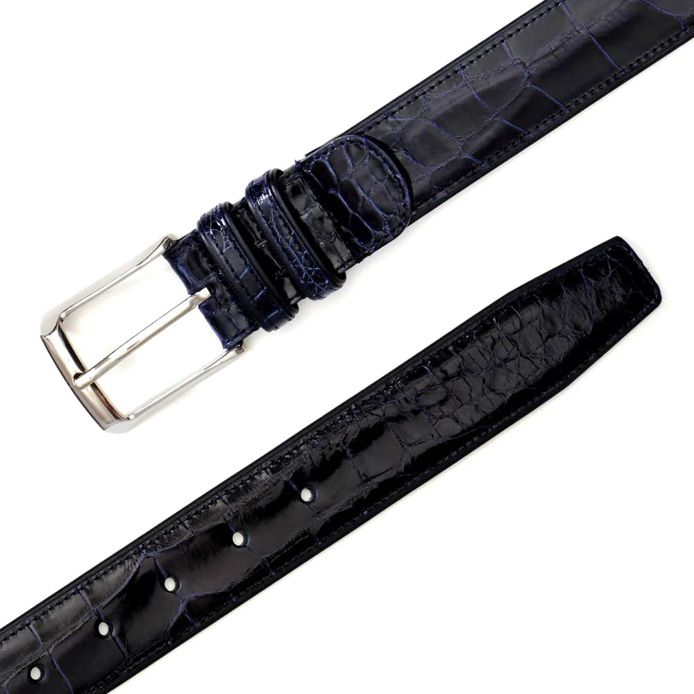 Mezlan AO7907 Alligator Blue Belt