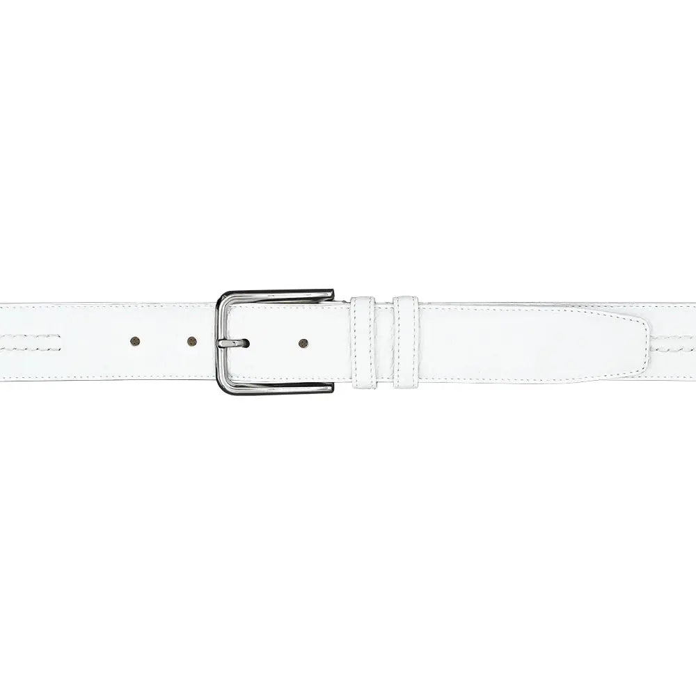 Mezlan AO11671 White Genuine Leather Deerskin Belt