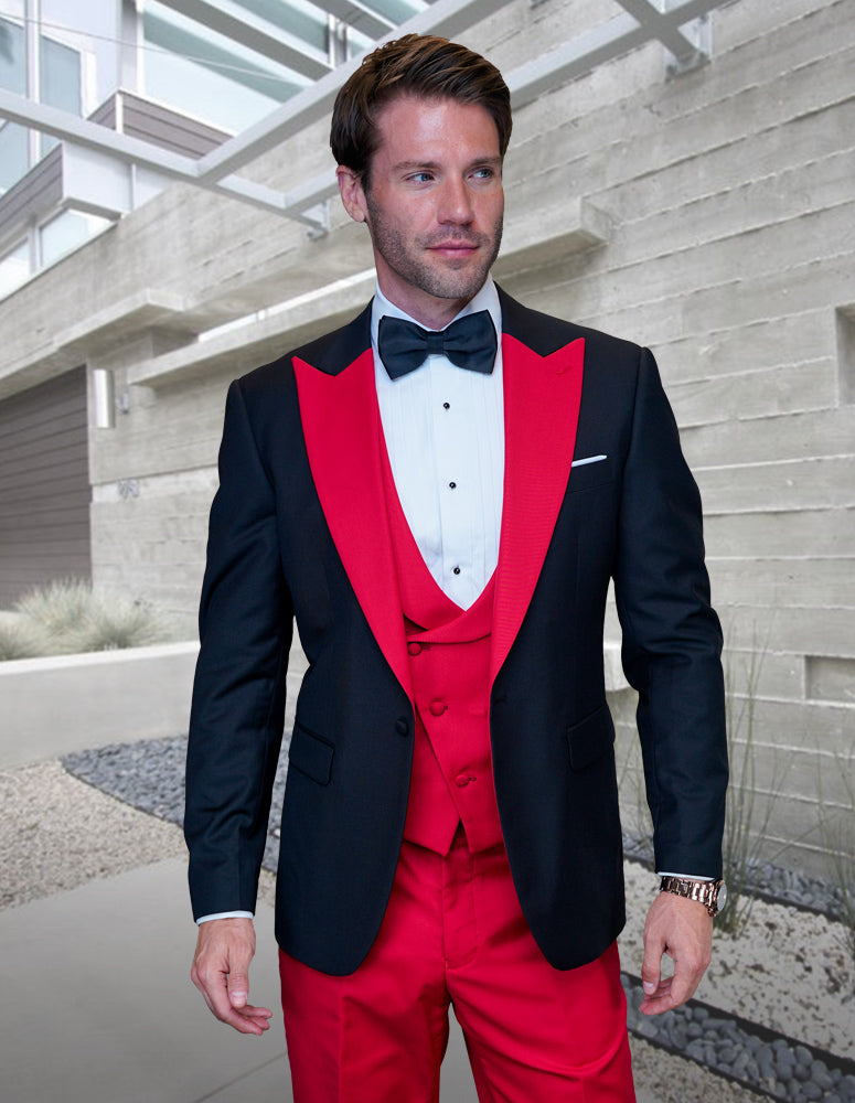 Statement Arya Red Tuxedo