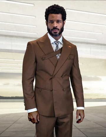 Statement Azone Copper Super 200's Italian Wool/Cashmere Suit