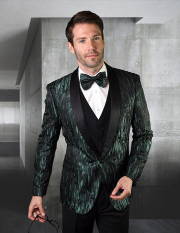 Statement Belagio32 Green Tuxedo