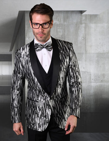 Statement Belagio32 Silver Tuxedo