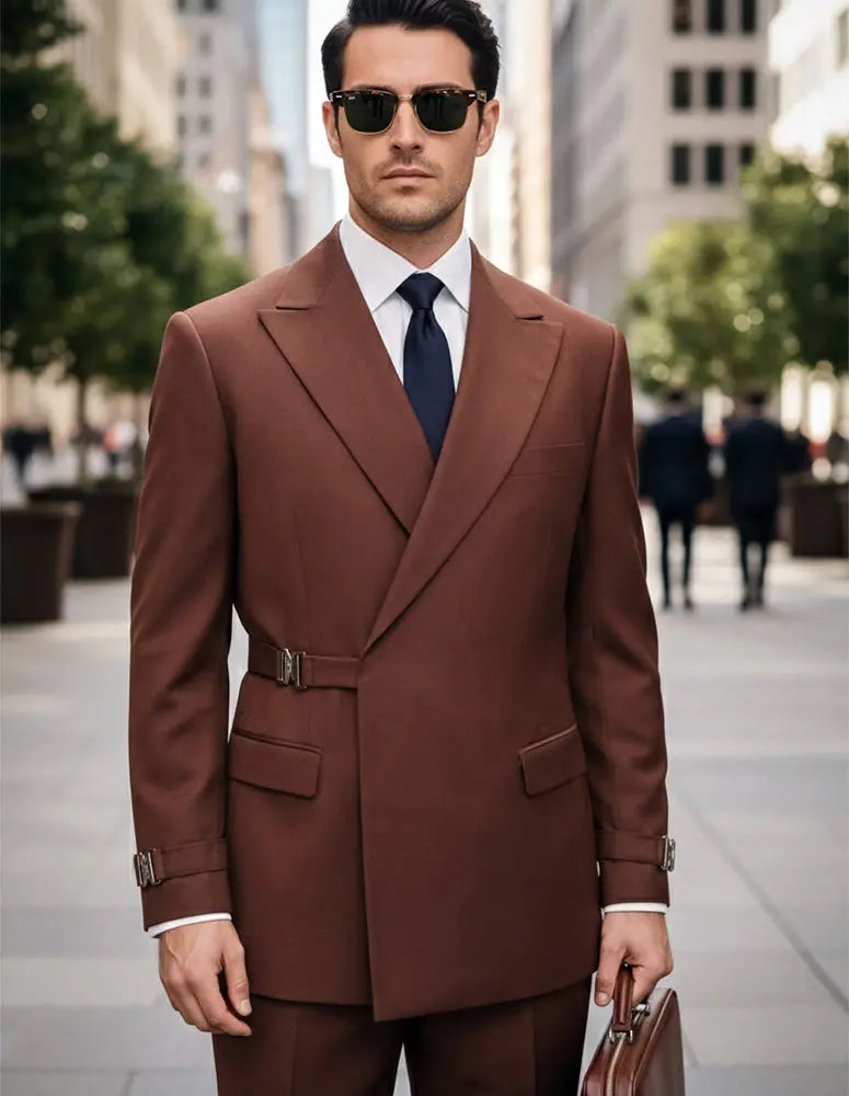 Statement Bolanzo Copper Super 200's Italian Wool Suit