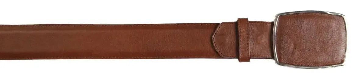 Los Altos C11A2107 Brown Genuine Leather Cowboy Belt
