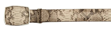 Los Altos C11A5749 Natural Genuine Python Cowboy Belt