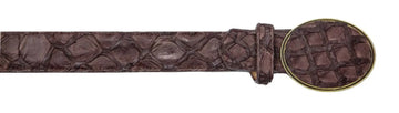 Los Altos C11U1059 Tobacco Genuine Piraruccu Cowboy Belt