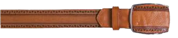 Los Altos C25U2751 Honey Genuine Leather Cowboy Belt Suit Essence
