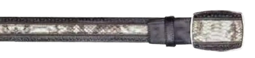 Los Altos C25U5749 Natural Genuine Python Cowboy Belt
