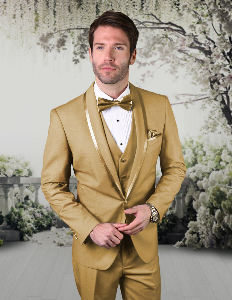 Statement Caesar Champagne Tuxedo