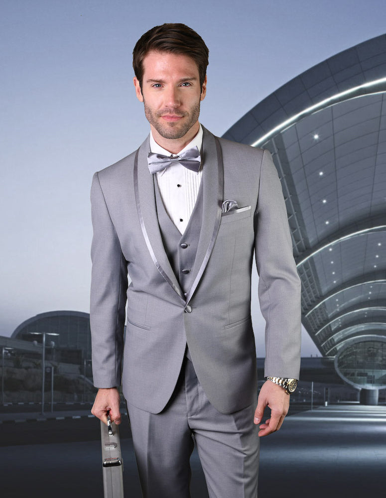 Statement Caesar Gray Tuxedo