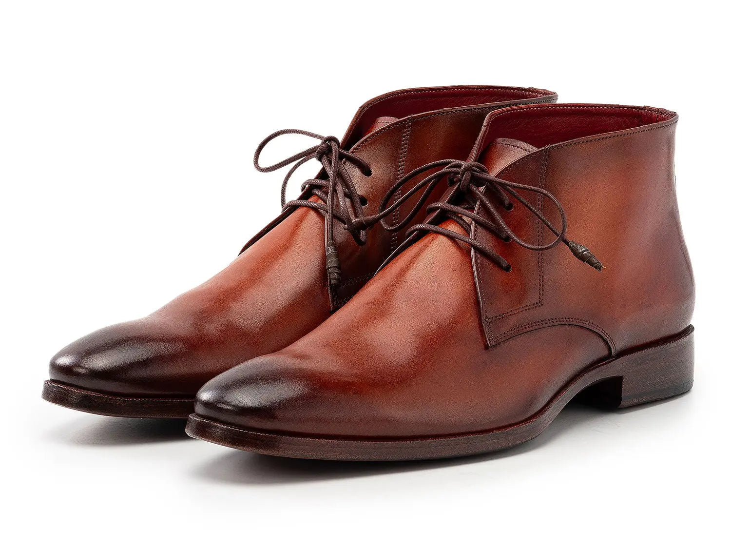 Paul Parkman Men's Camel/Brown Chukka Boots (ID#CK53BRW) PAUL PARKMAN