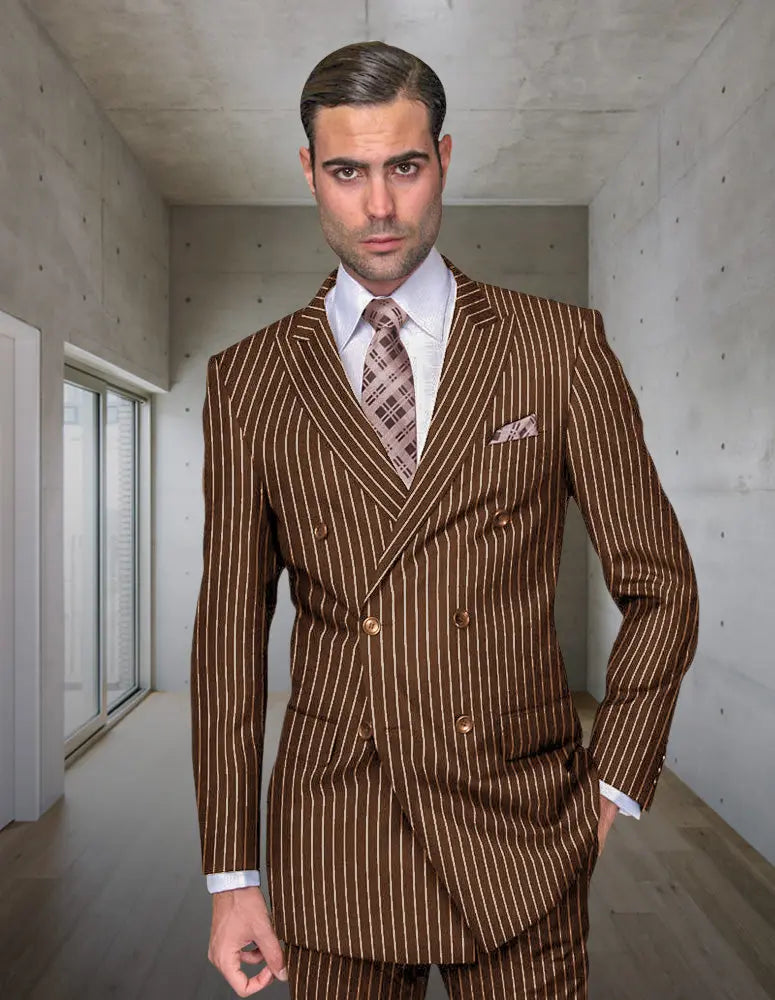 Statement DB-Zarelli Bronze Super 180's Italian Wool Suit