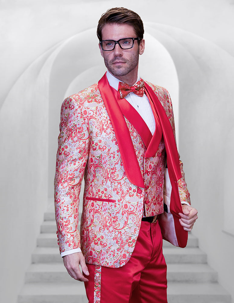 Statement Delano-2 Coral Tuxedo