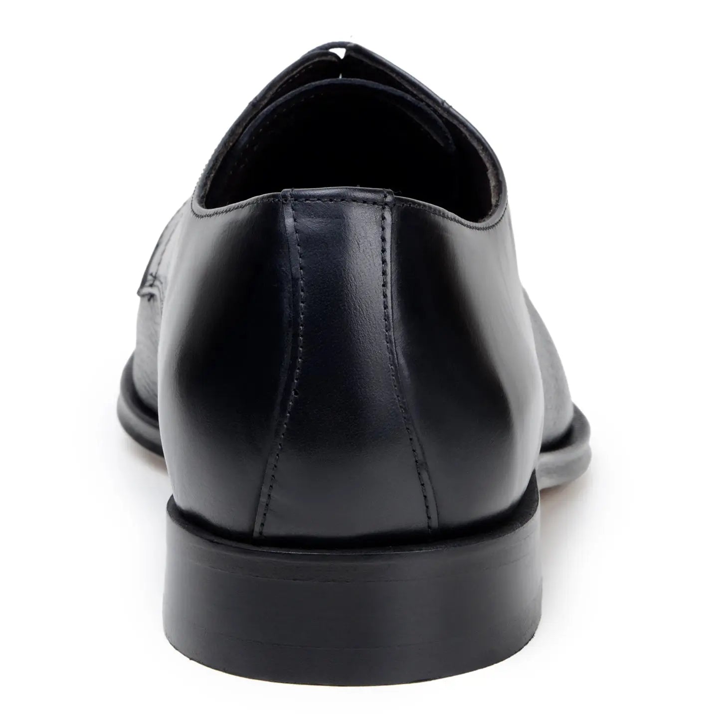 Belvedere Alexander Black Genuine Leather Italian Deerskin/Calf Oxfords