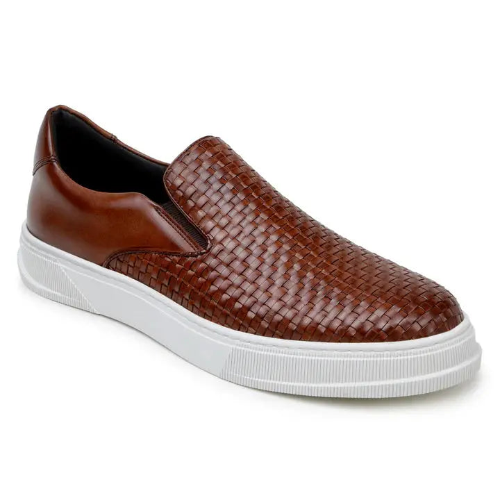Belvedere Fernando Antique Tan Genuine Nappa Leather Sneakers