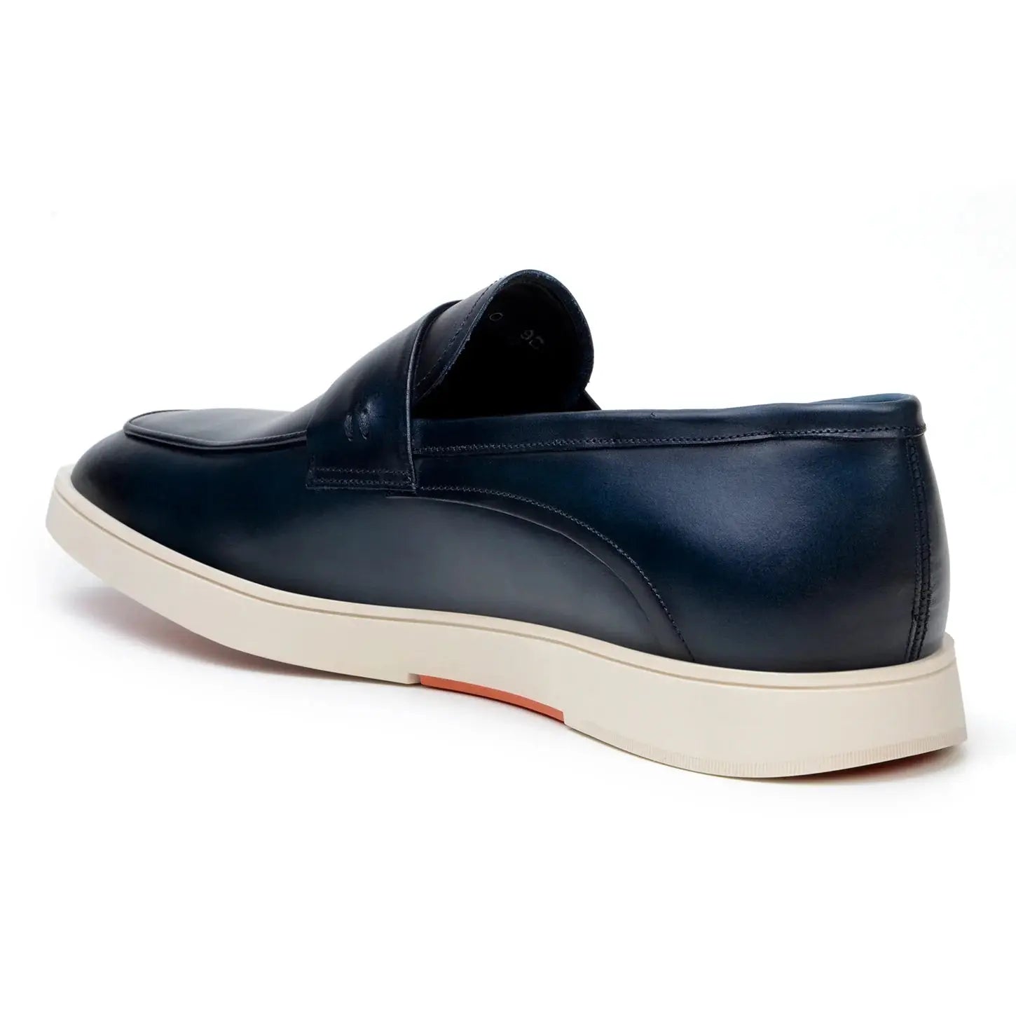 Belvedere Maurizio Navy Genuine Nappa Leather Loafers