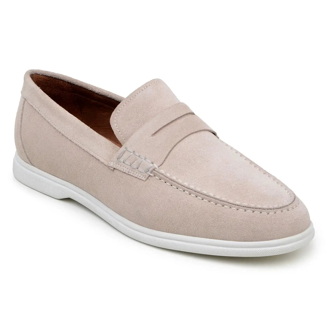 Belvedere Niko Sand Genuine Nappa Leather Loafers