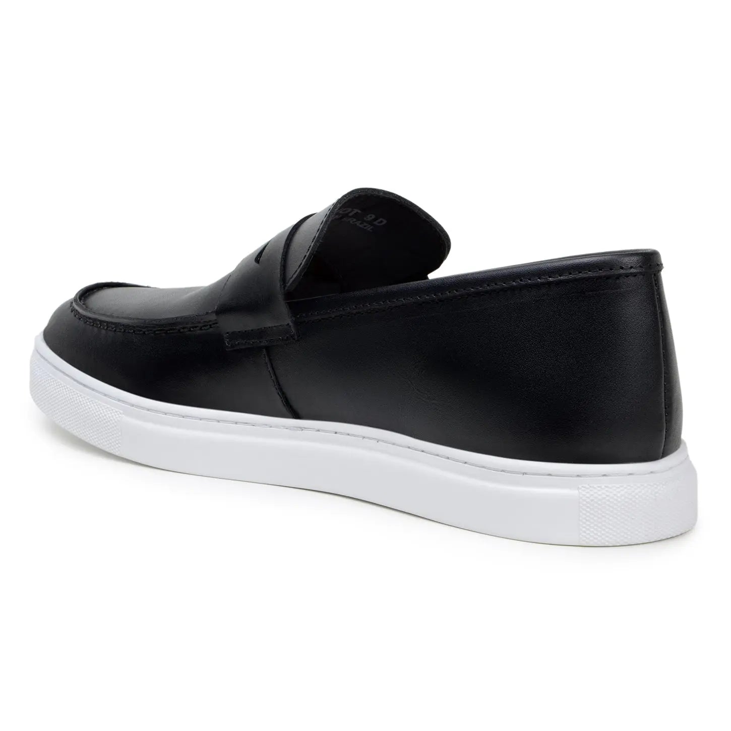Belvedere Elliot Black Genuine Leather Calf Loafers