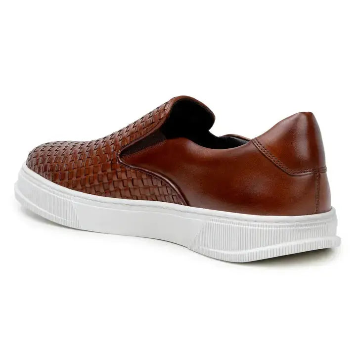 Belvedere Fernando Antique Tan Genuine Nappa Leather Sneakers