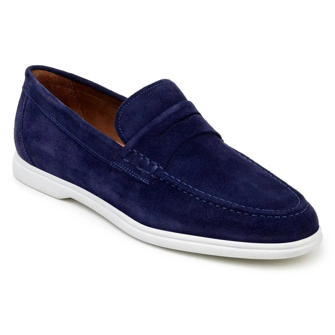 Belvedere Niko Navy Genuine Nappa Leather Loafers