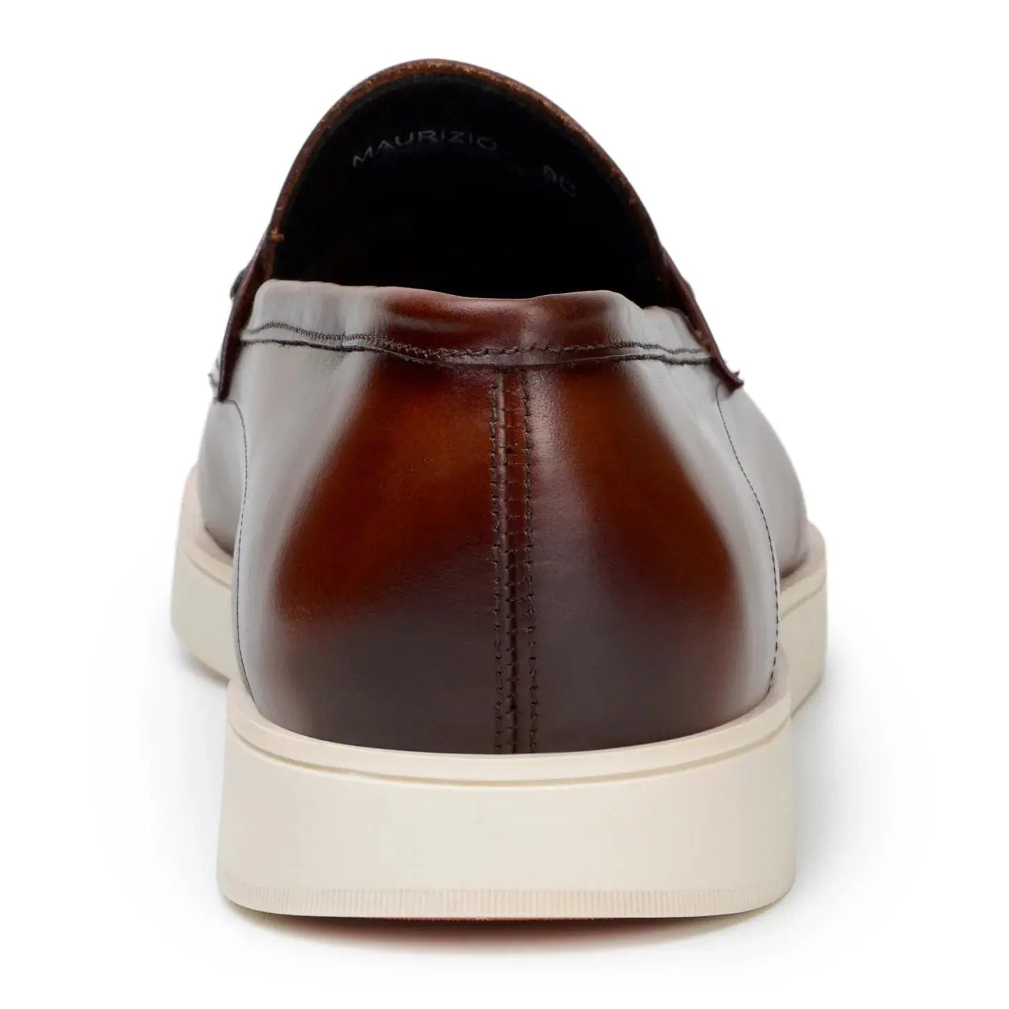 Belvedere Maurizio Cognac Genuine Nappa Leather Loafers