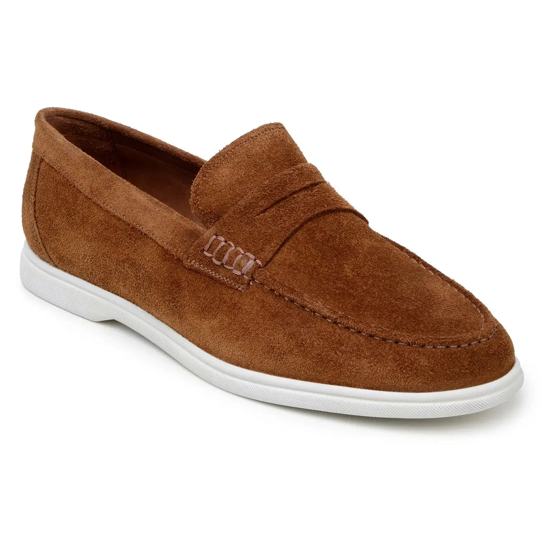Belvedere Niko Bourbon Genuine Nappa Leather Loafers