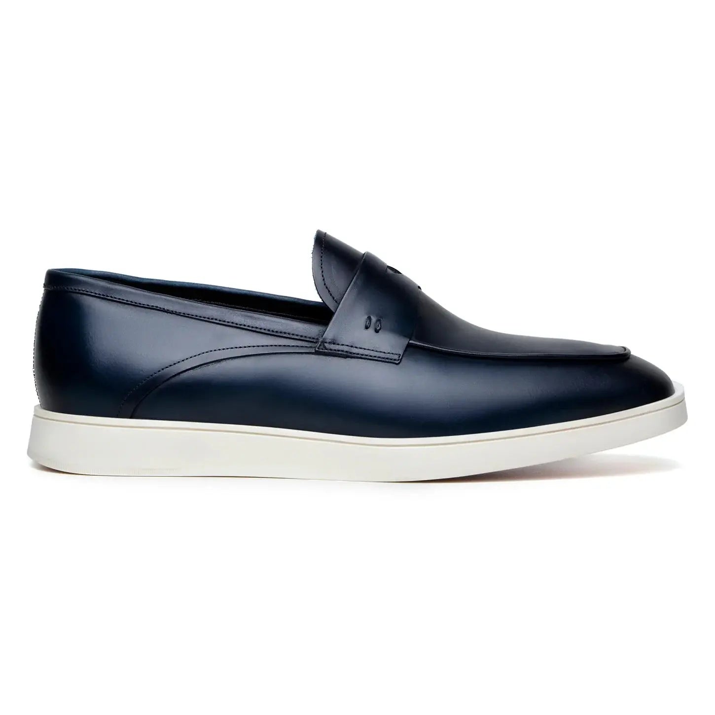 Belvedere Maurizio Navy Genuine Nappa Leather Loafers
