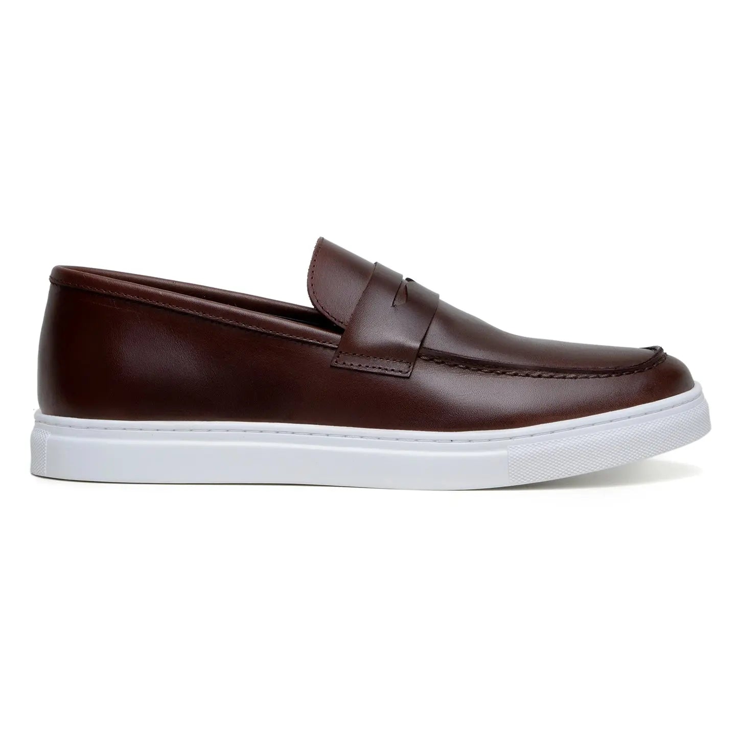 Belvedere Elliot Brown Genuine Leather Calf Loafers