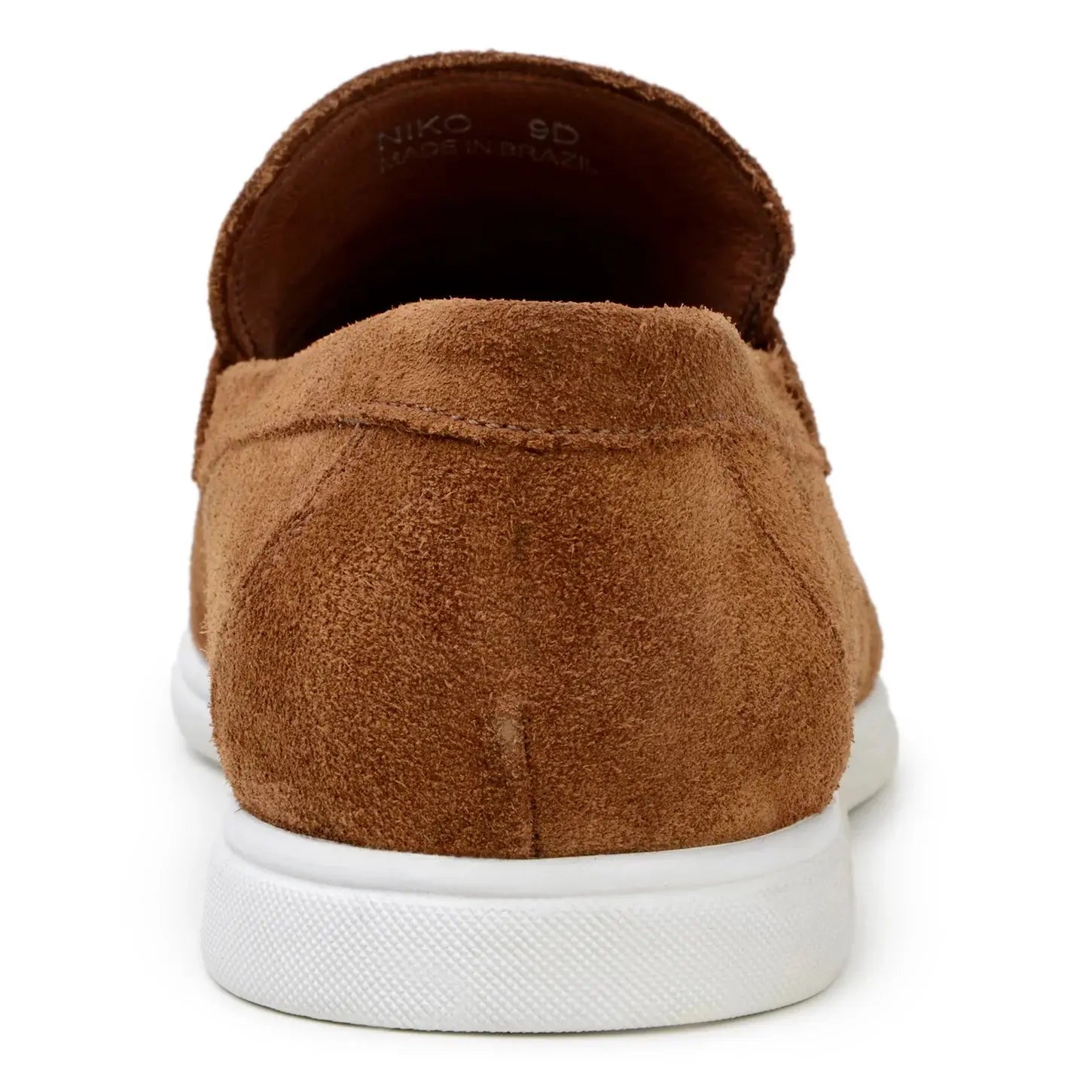 Belvedere Niko Bourbon Genuine Nappa Leather Loafers