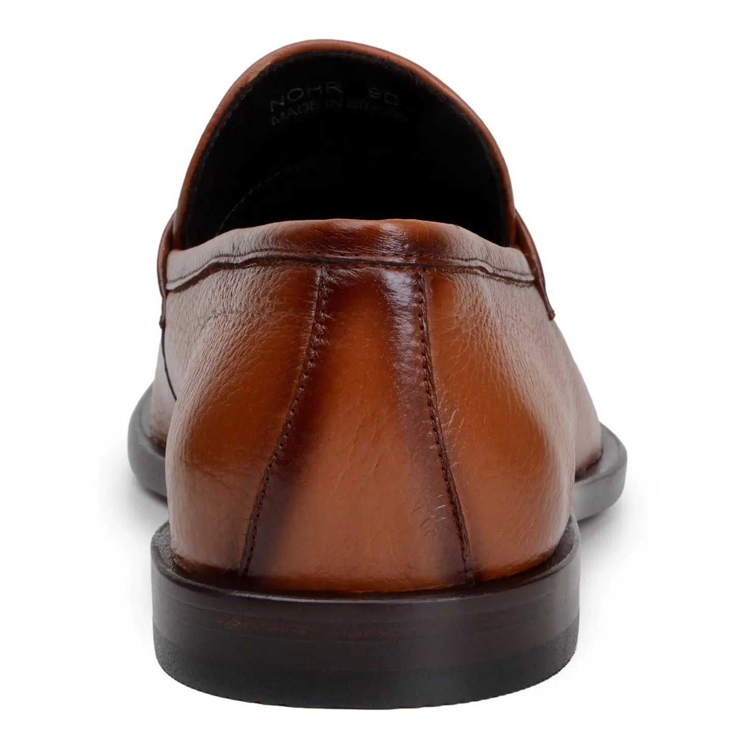 Belvedere Nohr Tan Genuine Leather Italian Deerskin Loafers