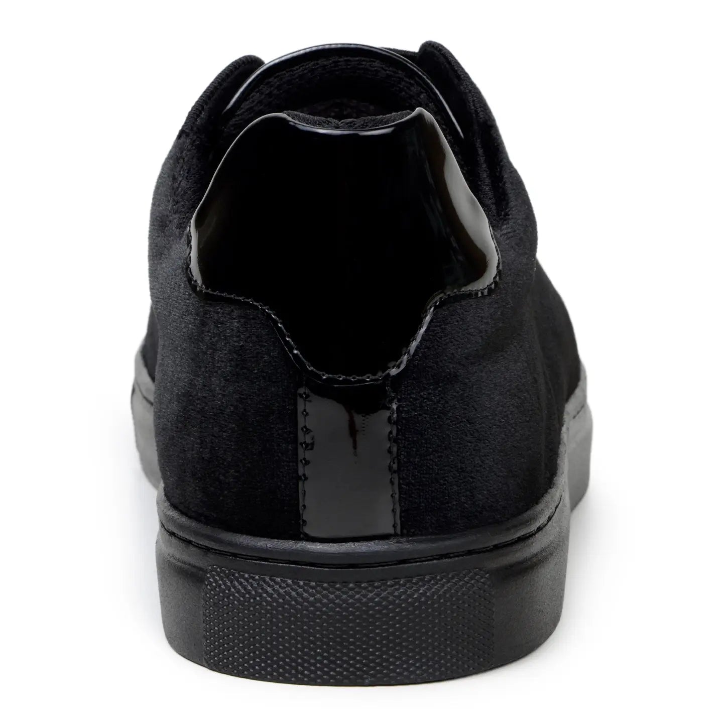 Belvedere Silvano Black Genuine Leather Patent/Velvet Sneakers
