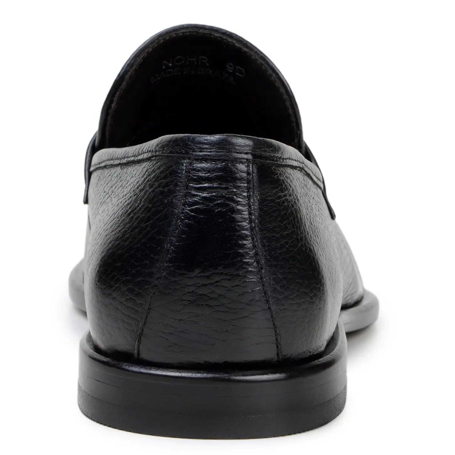 Belvedere Nohr Black Genuine Leather Italian Deerskin Loafers