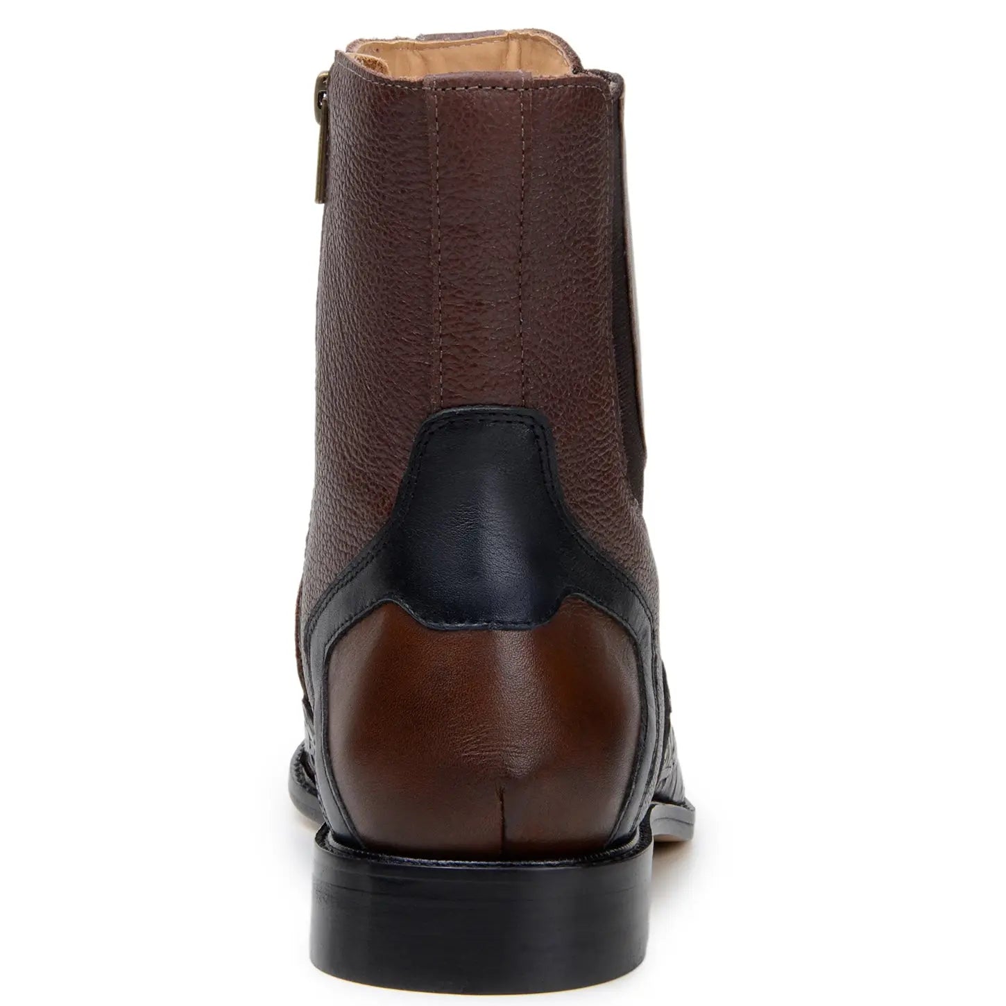 Belvedere Lima BR04 Brown Genuine Pirarucu Boots
