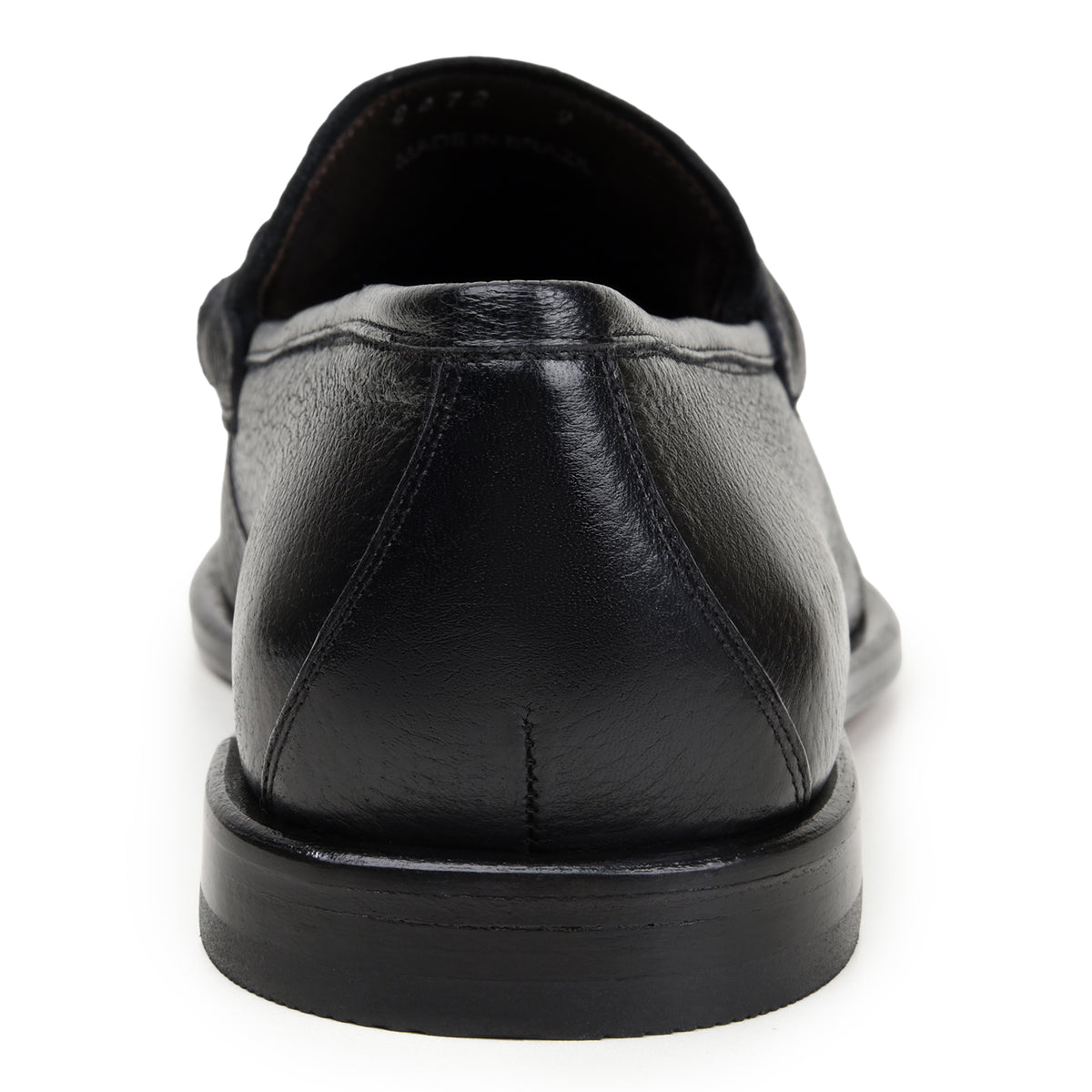 Belvedere Emilio Black Genuine Leather Italian Deerskin Loafers
