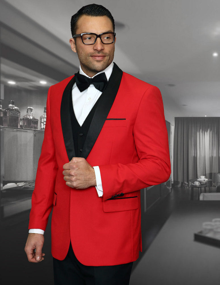 Statement Encore Red Tuxedo