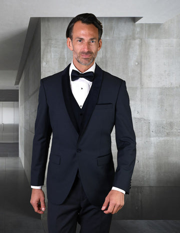 Statement Encore-V Navy Tuxedo