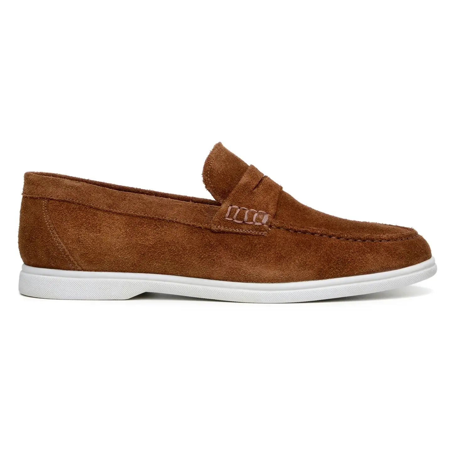 Belvedere Niko Bourbon Genuine Nappa Leather Loafers