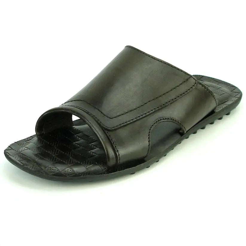 Fiesso FI-4042 Coffee Leather Sandals