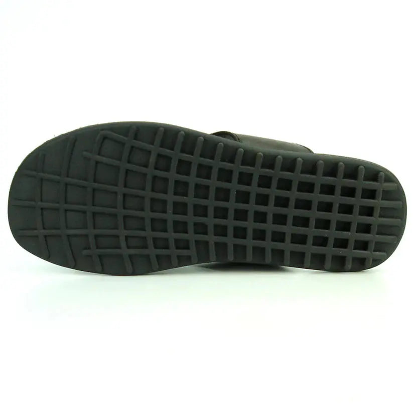 Fiesso FI-4042 Coffee Leather Sandals