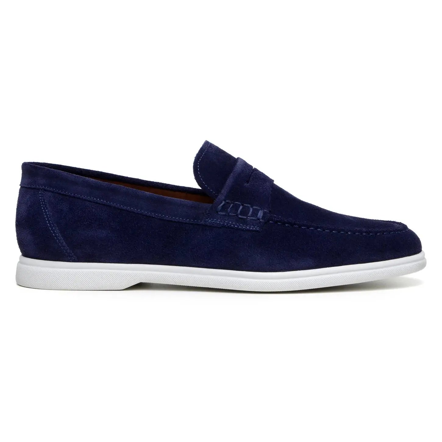 Belvedere Niko Navy Genuine Nappa Leather Loafers