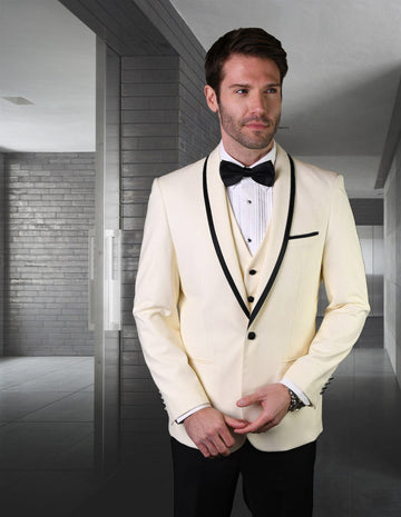 Statement Genova Offwhite Tuxedo