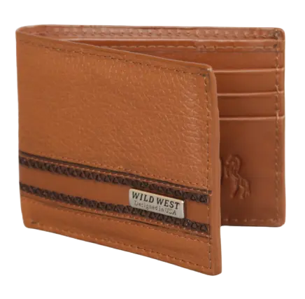Wild West 2CA62751 Honey Genuine Leather Wallet Suit Essence