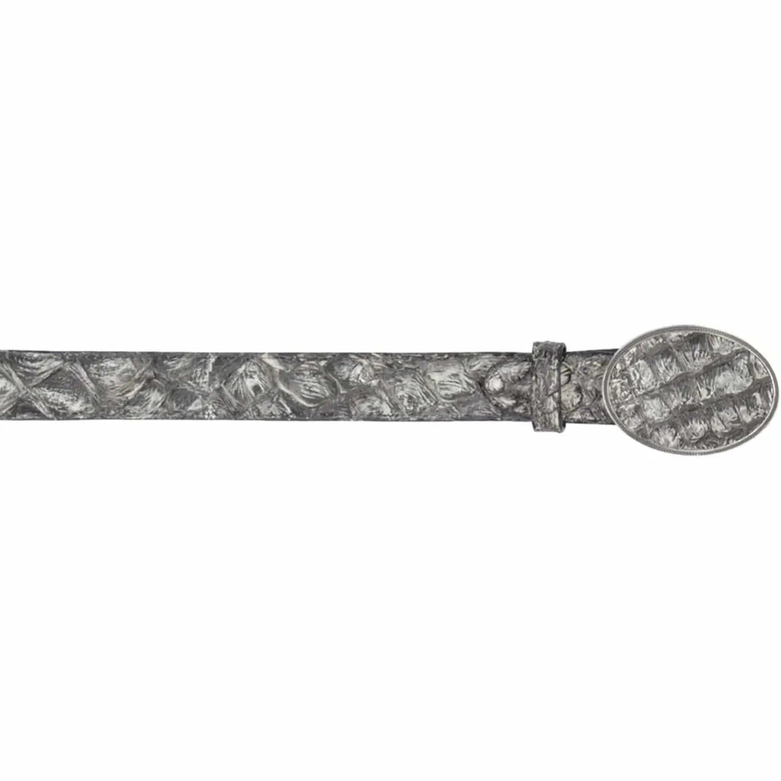 Los Altos C11U1081 Rustic Black Genuine Piraruccu Cowboy Belt